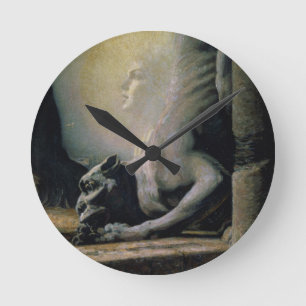 Horloge Ronde Le sphinx et la chimère, 1906 (huile sur la toile)