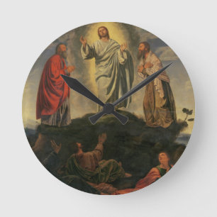 Horloge Ronde Le Transfiguration, c.1527-33 (huile sur le