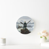 Horloge Ronde Le vagabond au-dessus de la mer du brouillard, 181 (Maison)