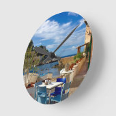 Horloge Ronde Le village de pêche sicilien (Angle)