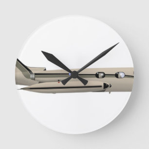 Horloge Ronde Learjet 23