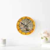 Horloge Ronde Lecture amusante (Maison)