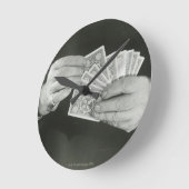 Horloge Ronde Lecture de cartes (Angle)