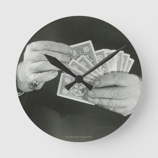 Horloge Ronde Lecture de cartes (Recto)