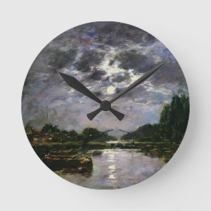 Horloge Ronde L'effet de la lune, 1891 (huile sur la toile)