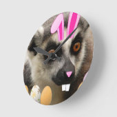 Horloge Ronde Lemur Easter (Angle)