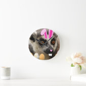 Horloge Ronde Lemur Easter (Maison)
