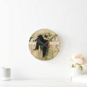 Horloge Ronde L'Enfant du Regiment (le tir aléatoire) 1855 (Maison)