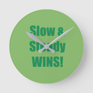 Horloge Ronde Lent et constant GAGNE !