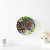 Horloge Ronde Leopard tacheté (Maison)