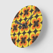 Horloge Ronde les années 70 Fond d'écran (Angle)