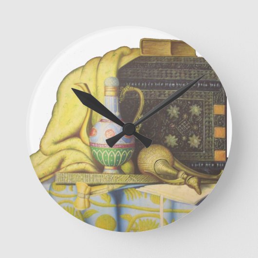 Horloge Ronde Les artefacts égyptiens : Les secrets des pharaons (Recto)