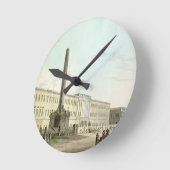 Horloge Ronde Les bâtiments des auteurs, Calcutta, plaquent 30 (Angle)