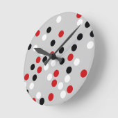 Horloge Ronde Les Black Dots (Angle)