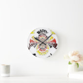 Horloge Ronde Les cadeaux de Hakuna Matata de joyeux (Maison)