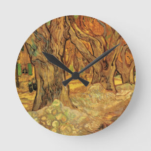 Horloge Ronde Les Cantonniers par Vincent van Gogh
