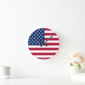 HORLOGE RONDE LES CLOCKS DE DESIGN DE STYLE AMERICAN (Maison)