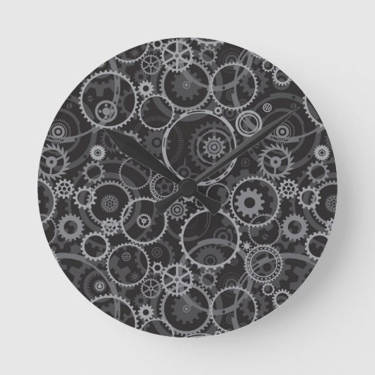 Horloge Ronde Les Cogwheels (Recto)