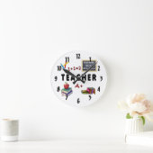 Horloge Ronde Les Enseignants Ont Une Classe (Maison)