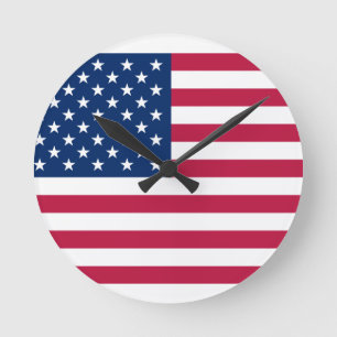 Horloge Ronde les Etats-Unis
