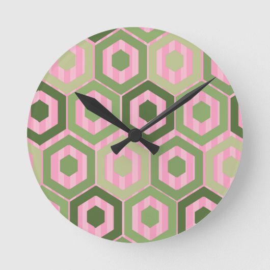 Horloge Ronde Les fleurs du printemps (Recto)