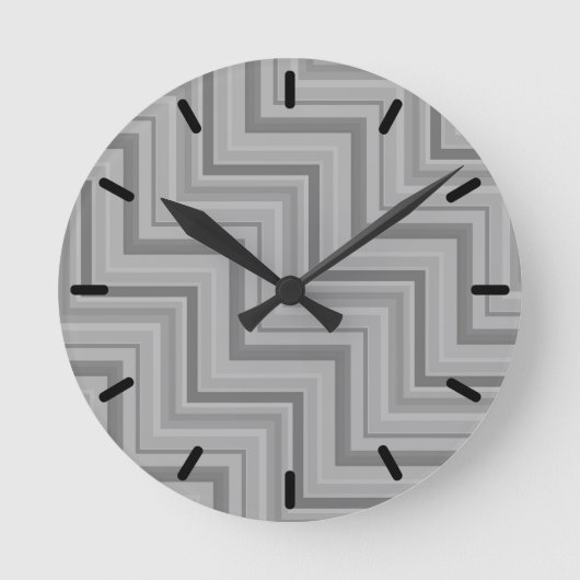 Horloge Ronde Les Grands Stripes (Recto)