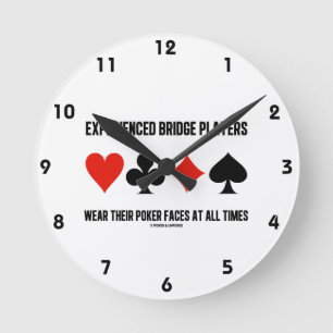 Horloge Ronde Les Joueurs De Pont Expérimentés Portent Leurs Vis