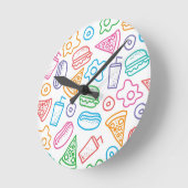 Horloge Ronde Les Malbouffe (Angle)