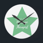 Horloge Ronde Les meilleurs Therapistes de Massage du monde<br><div class="desc">Pick something fun to share with your massage therapist !</div>