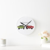 Horloge Ronde Les paires parfaites (Maison)