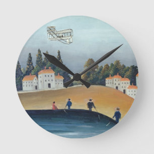 Horloge Ronde Les pêcheurs à  la ligne, c.1908-09 (huile sur 