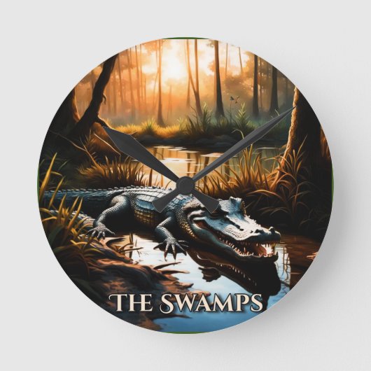 Horloge Ronde Les Swamps (Recto)