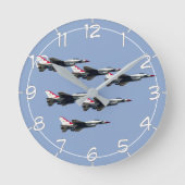 Horloge Ronde Les Thunderbirds (Recto)