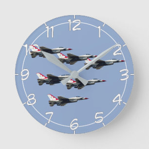 Horloge Ronde Les Thunderbirds