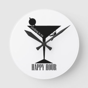 Horloge Ronde L'Escalade Est Mon Heureuse Heure