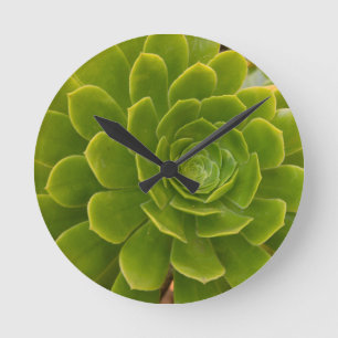 Horloge Ronde L'étreinte verte de Madère