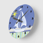 Horloge Ronde Let's Go (Angle)