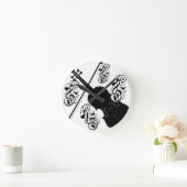 Horloge Ronde Let's Play,Violin_ (Maison)