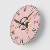 Horloge Ronde Lettre G (Angle)