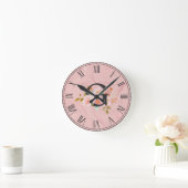 Horloge Ronde Lettre G (Maison)