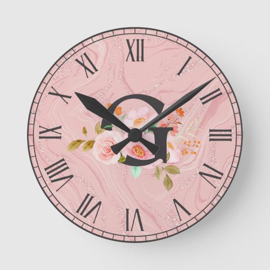 Horloge Ronde Lettre G (Recto)