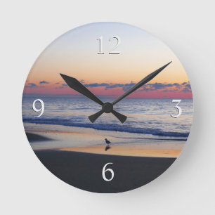Horloge Ronde Lever de soleil à Bethany Beach I