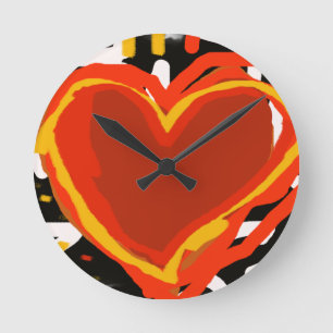 Horloge Ronde L'heure de l'amour