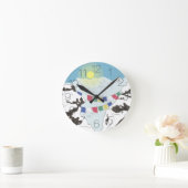Horloge Ronde L'Himalaya (Maison)