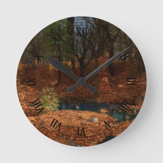 Horloge Ronde L'horloge de l'après-midi de l'année (Recto)