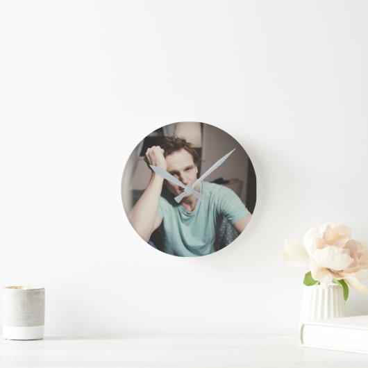 Horloge Ronde liam neeson young (Maison)