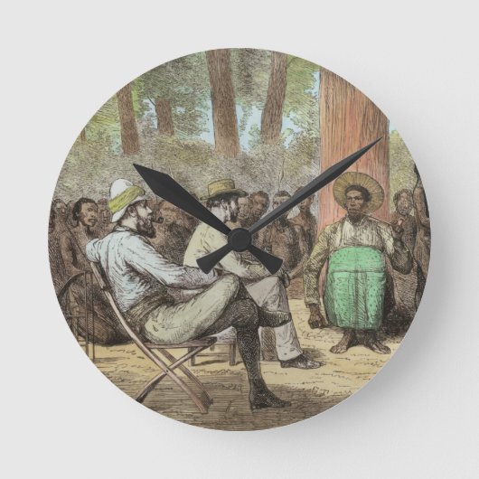 Horloge Ronde Lieutenant Verney Lovett Cameron's (1844-94) Recep (Recto)