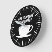 Horloge Ronde Life est en vie (Angle)