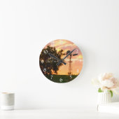 Horloge Ronde Life on Our Farm Wall Clock (Maison)