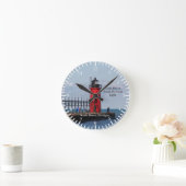 Horloge Ronde Light clock (Maison)